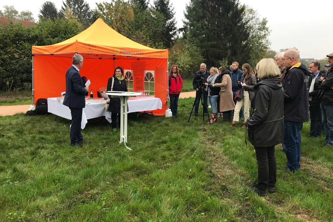 Відведення потоку Вельріцбах з Андреасом Коволем, керівником департаменту охорони навколишнього середовища
