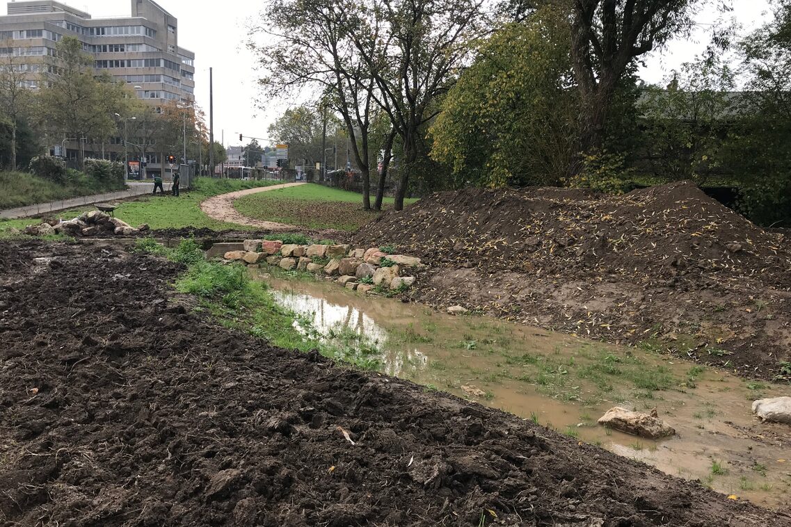 Відведення потоку Вельріцбах з Андреасом Коволем, керівником департаменту охорони навколишнього середовища