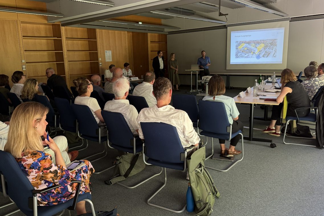 Präsentation in der Sitzung