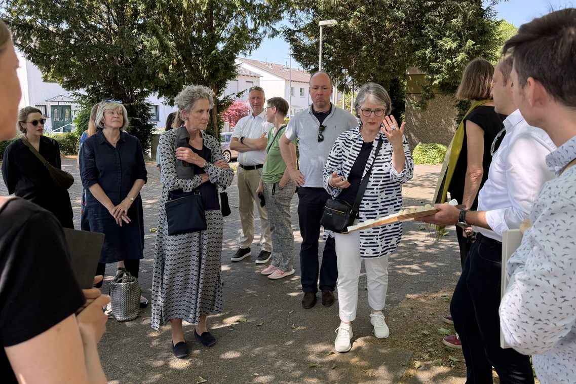 Ortsbesichtigung Gemeindezentrum Nordenstadt