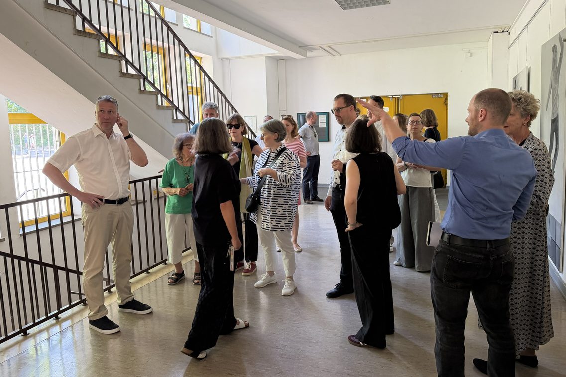 Ortsbesichtigung Helene-Lange-Schule