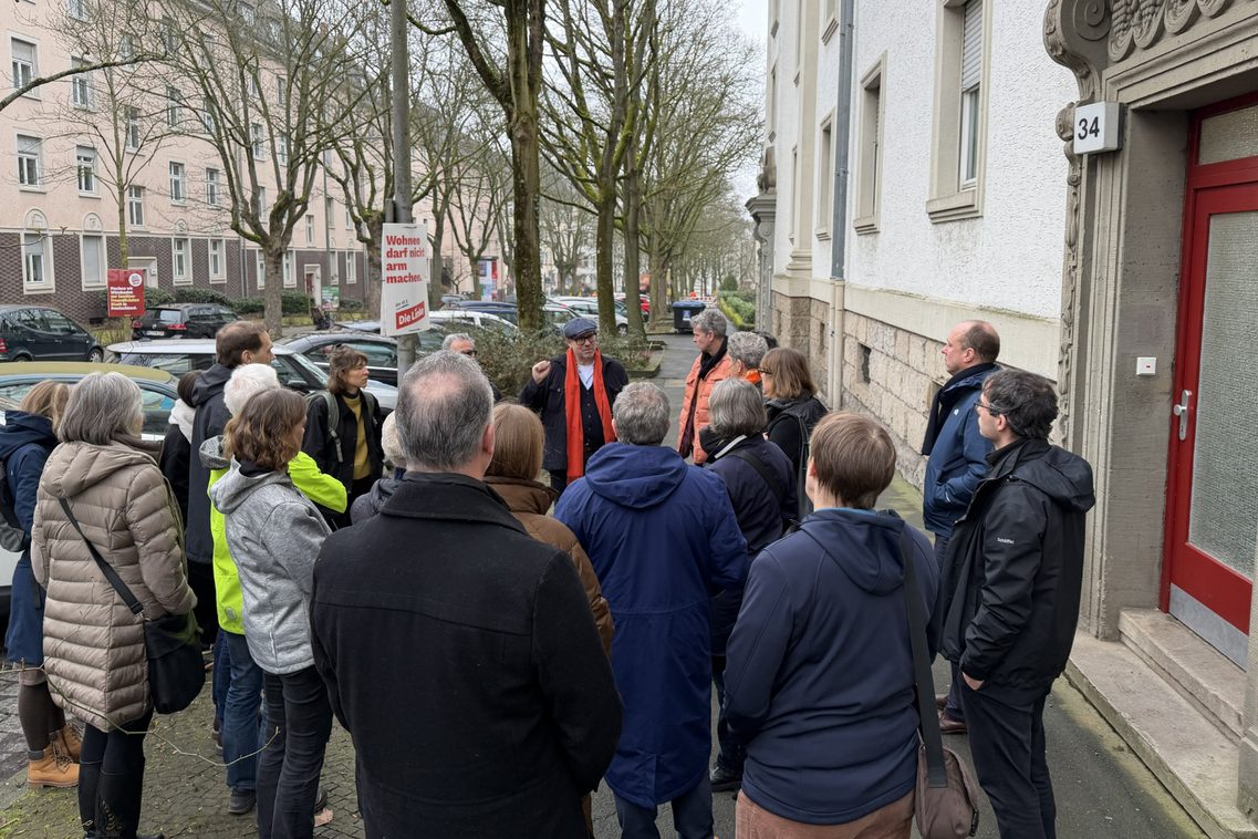 Ortsbesichtigung Siedlung Rheingauviertel
