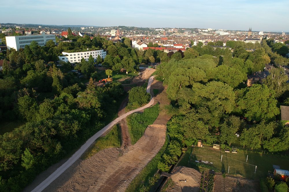 Renaturierung am Wellritzbach