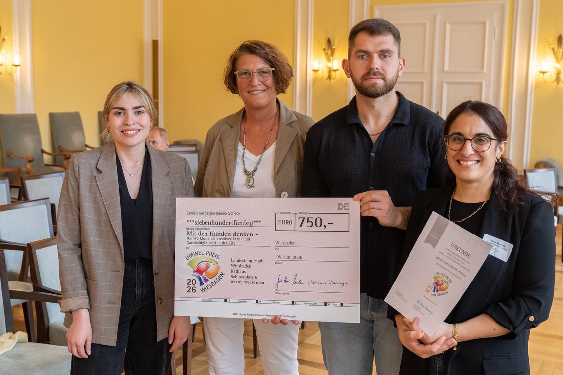 Preisträger Projekt "Mit den Händen denken", Umweltpreis 2026