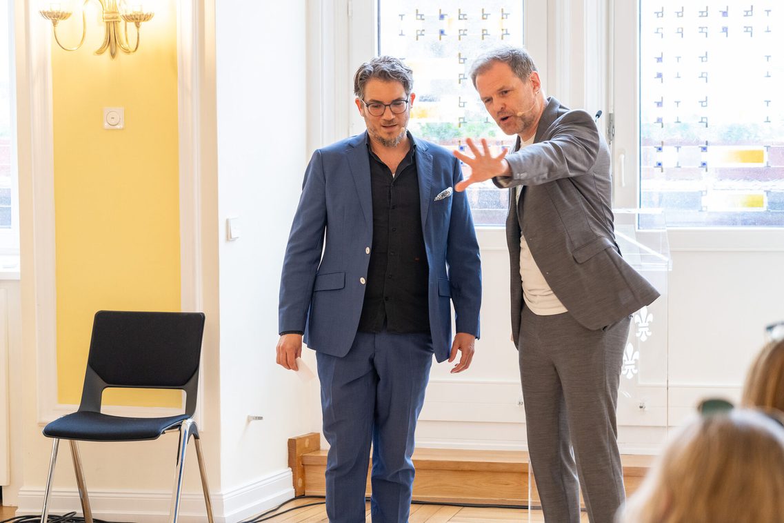 Improtheater, zwei Schauspieler