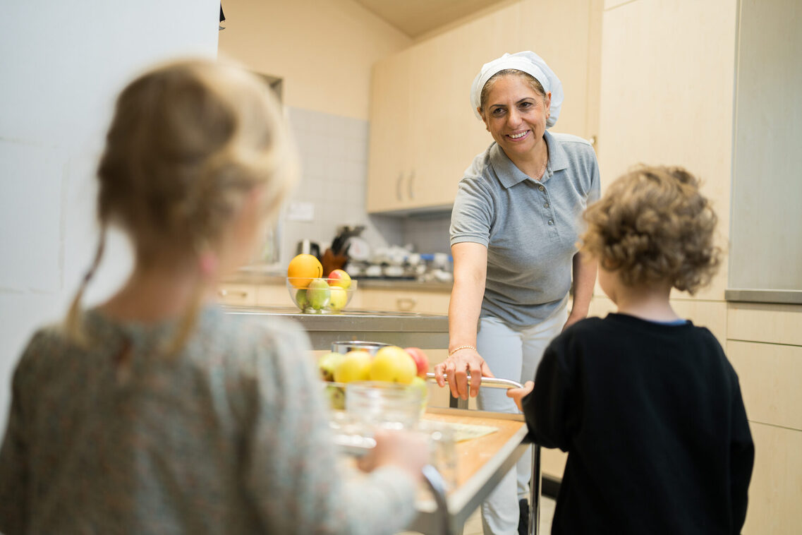 Nurten T., housekeeper in a municipal daycare center