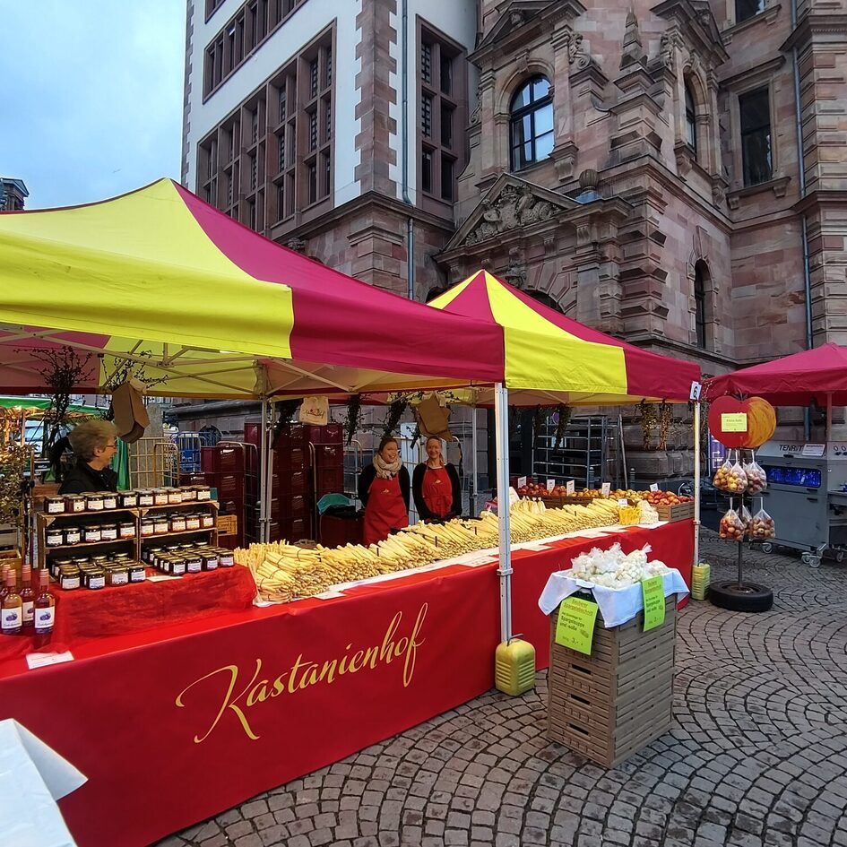 Подставка со спаржей