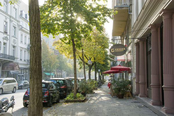 Blick in die Taunusstraße
