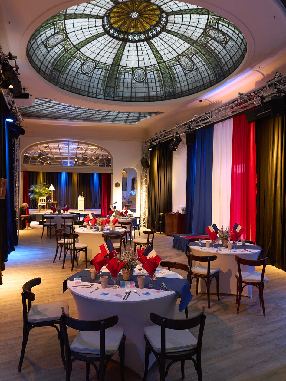 View of the domed hall