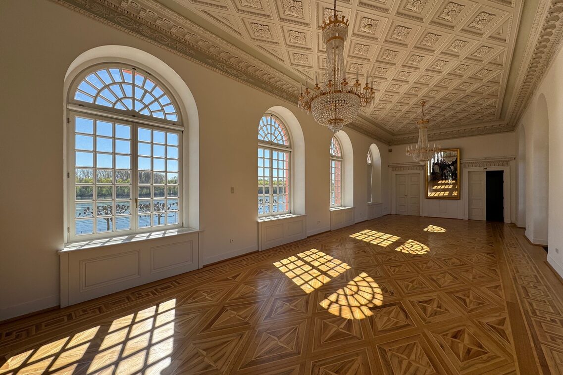 Galería en el castillo