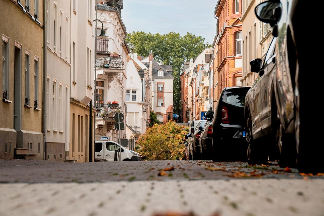 Blick in die Lehrstraße