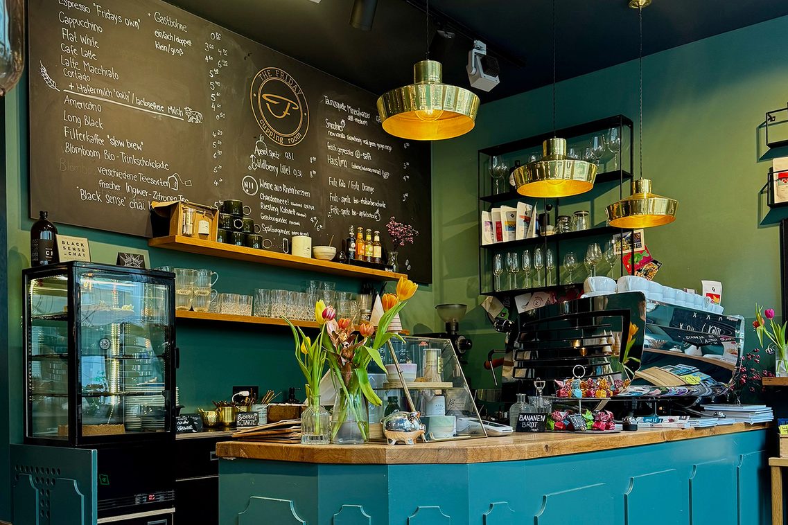 Blick ins Café The Friday Cupping Room