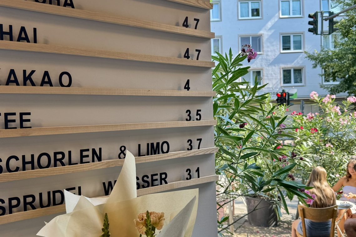 Blick in Café