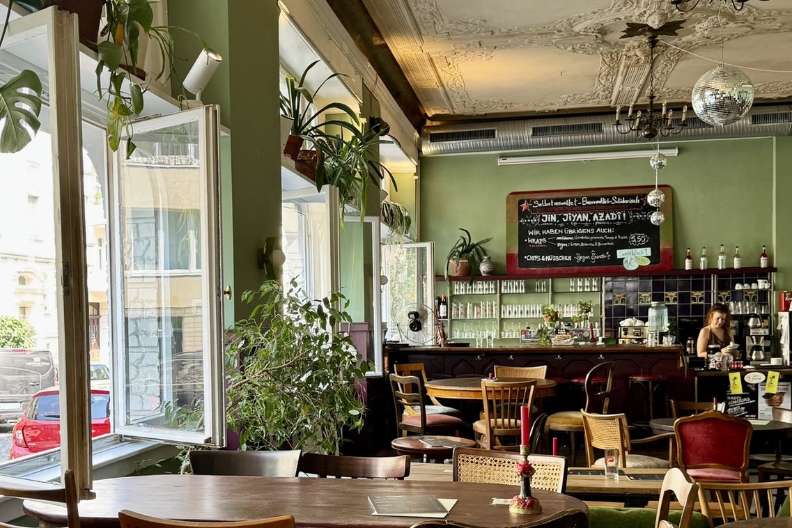 Blick ins Cafe Klatsch