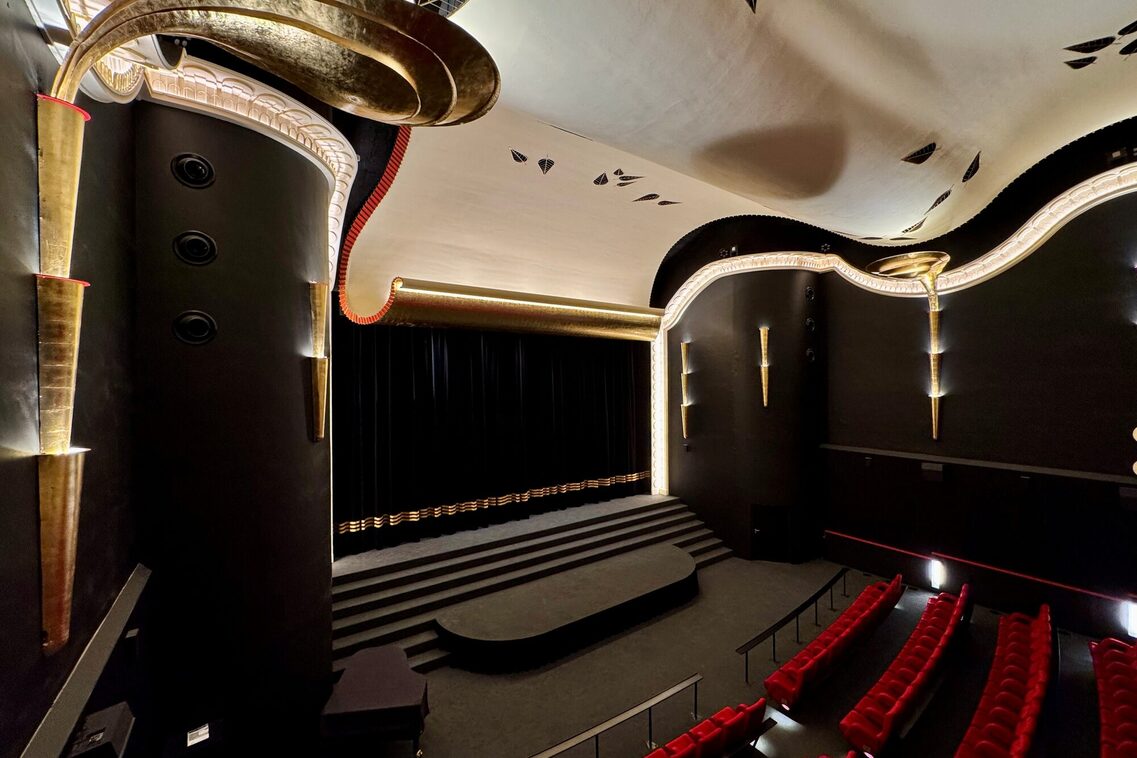 Blick auf die Bühne