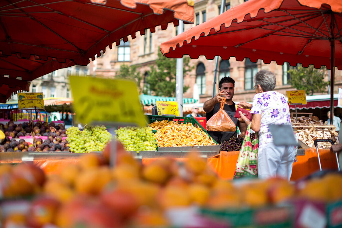 Wochenmarkt Wiesbaden