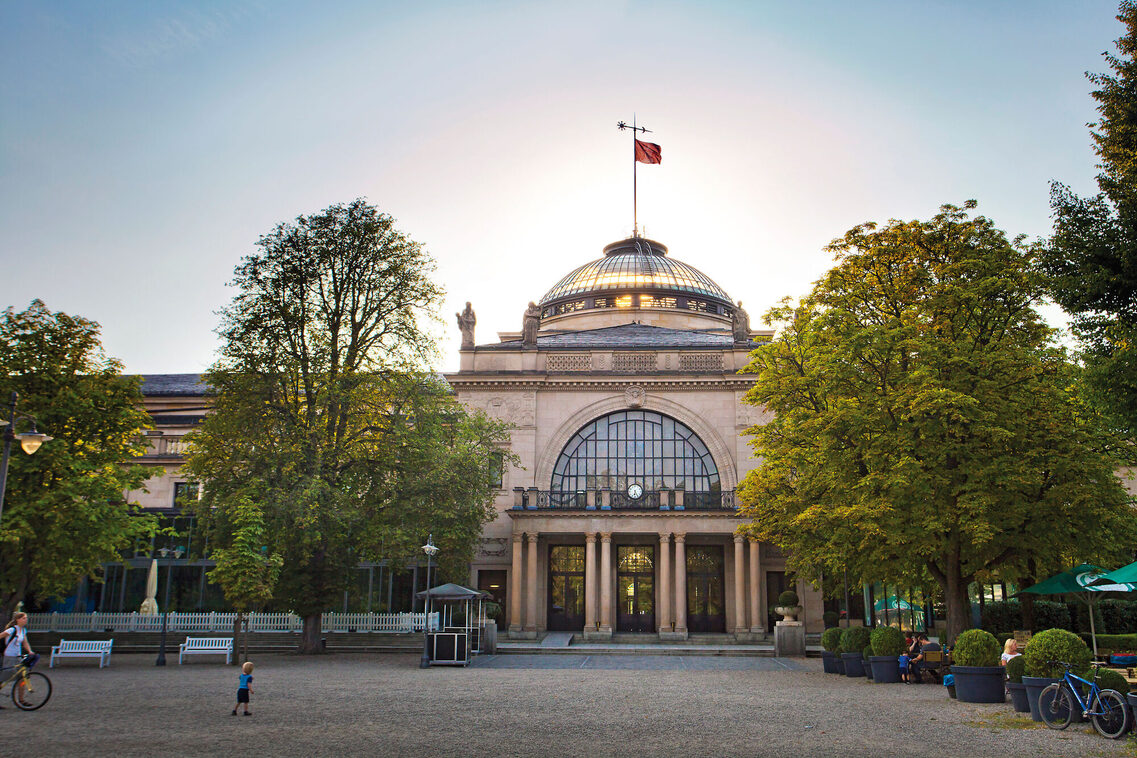 Kurhaus from behind