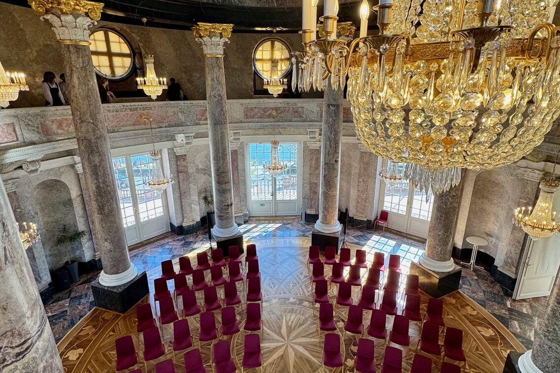 الزواج بين نهر الراين وحديقة القلعة