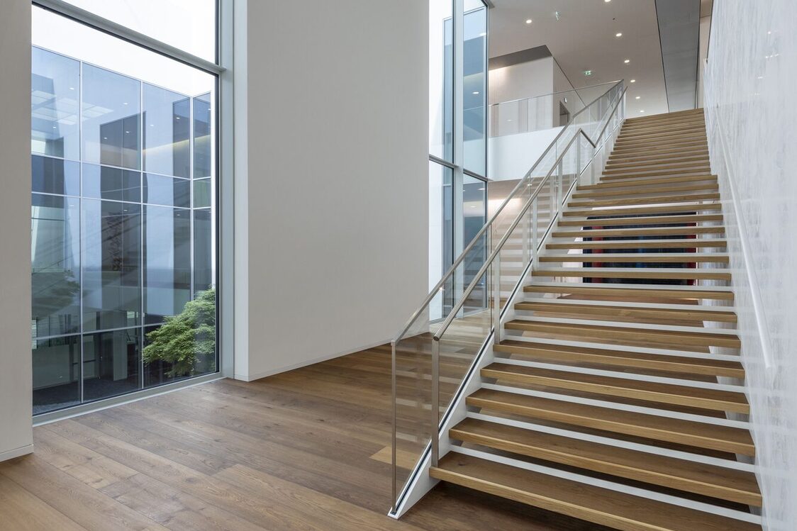 Blick ins Treppenhaus