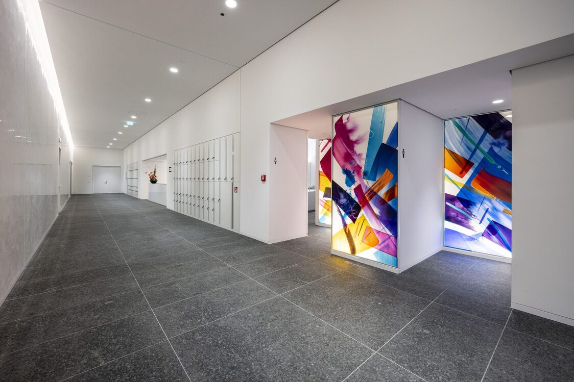 Untergeschoss, Toilettenräume