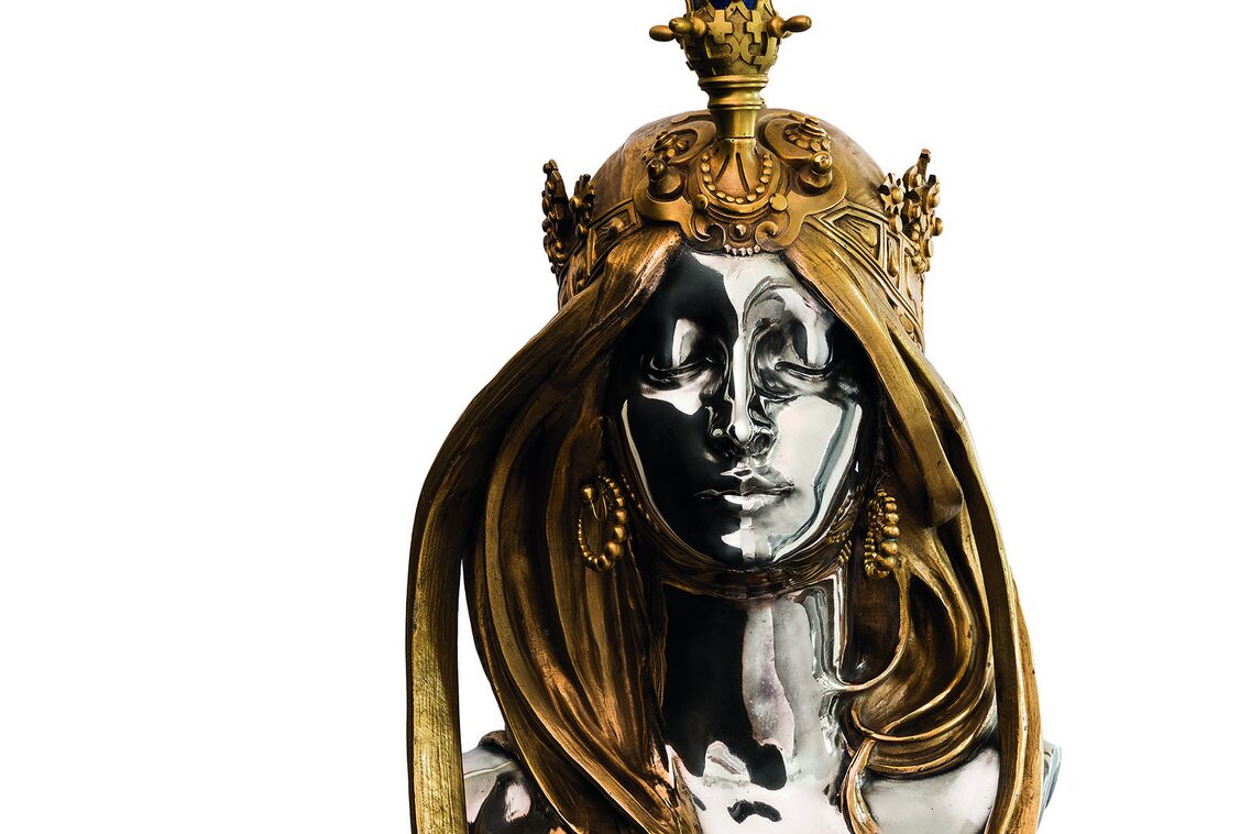 Bust of Alfons Mucha "La Nature"