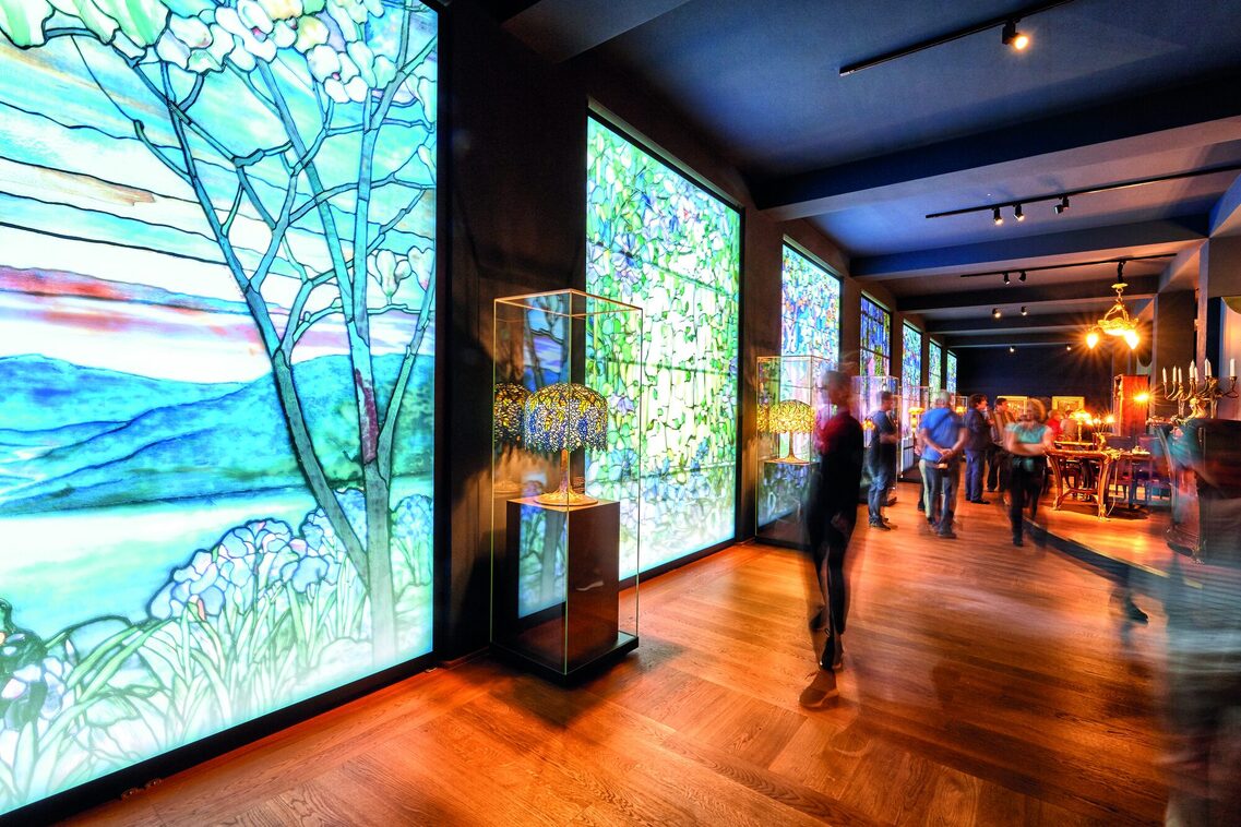 View of the Art Nouveau exhibition