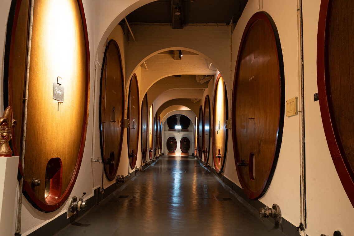 Champagne barrels