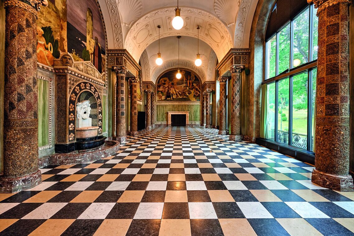 View of the shell room