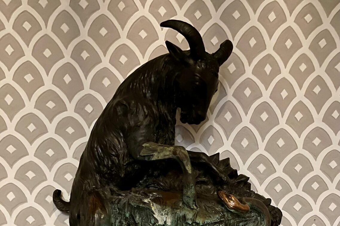 Schwarzer Bock drinking fountain