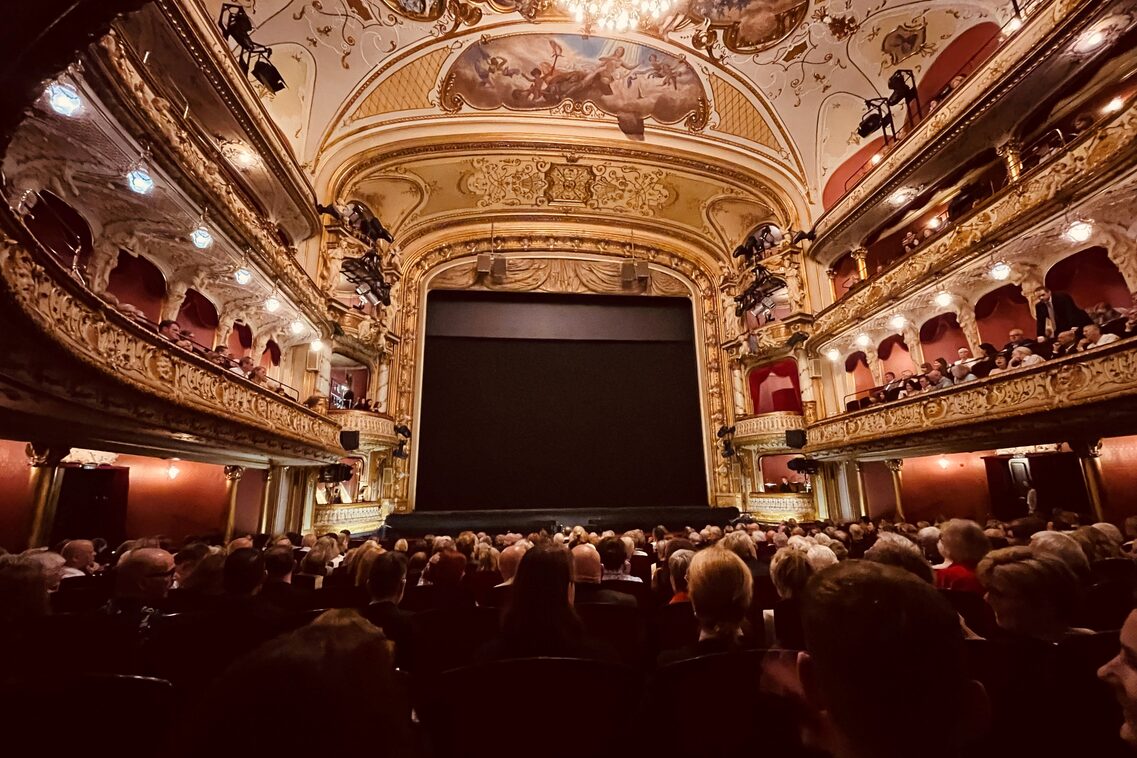 View into the auditorium of the Staatstheater