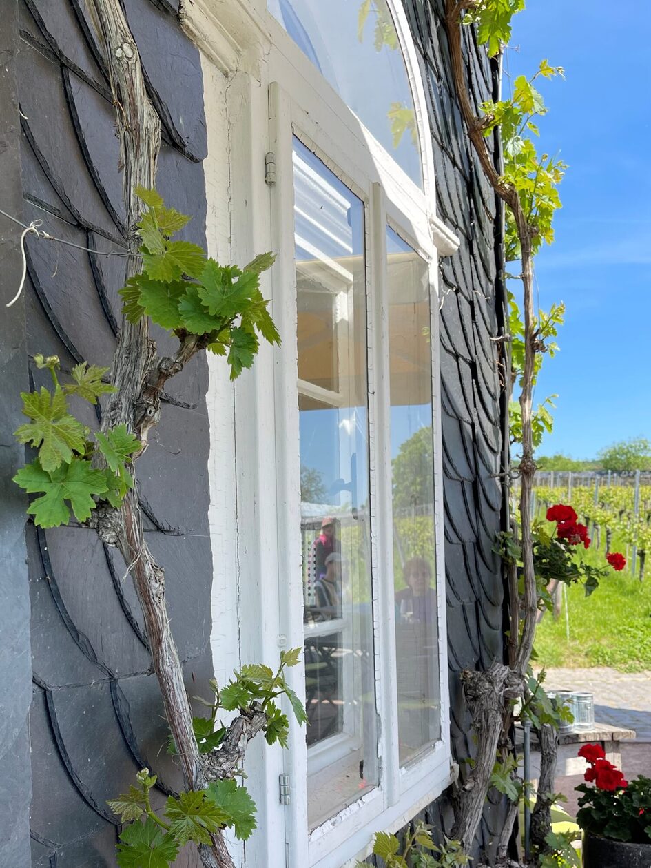 Черна къща, прозорец с первази