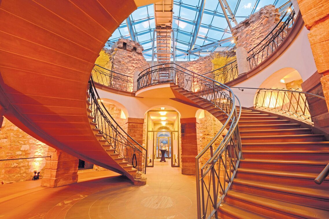 Pavillon de chasse Platte Escalier