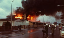 Die große Wiesbadener Brandkatastrophe im Januar 1971 bei Linde.