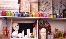 Farben und Material im Atelier