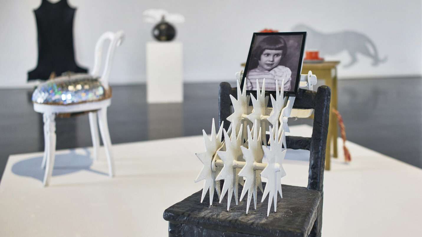 Blick in die Ausstellung:Birgit Berg-Block - Von Spiegeln und Schatten