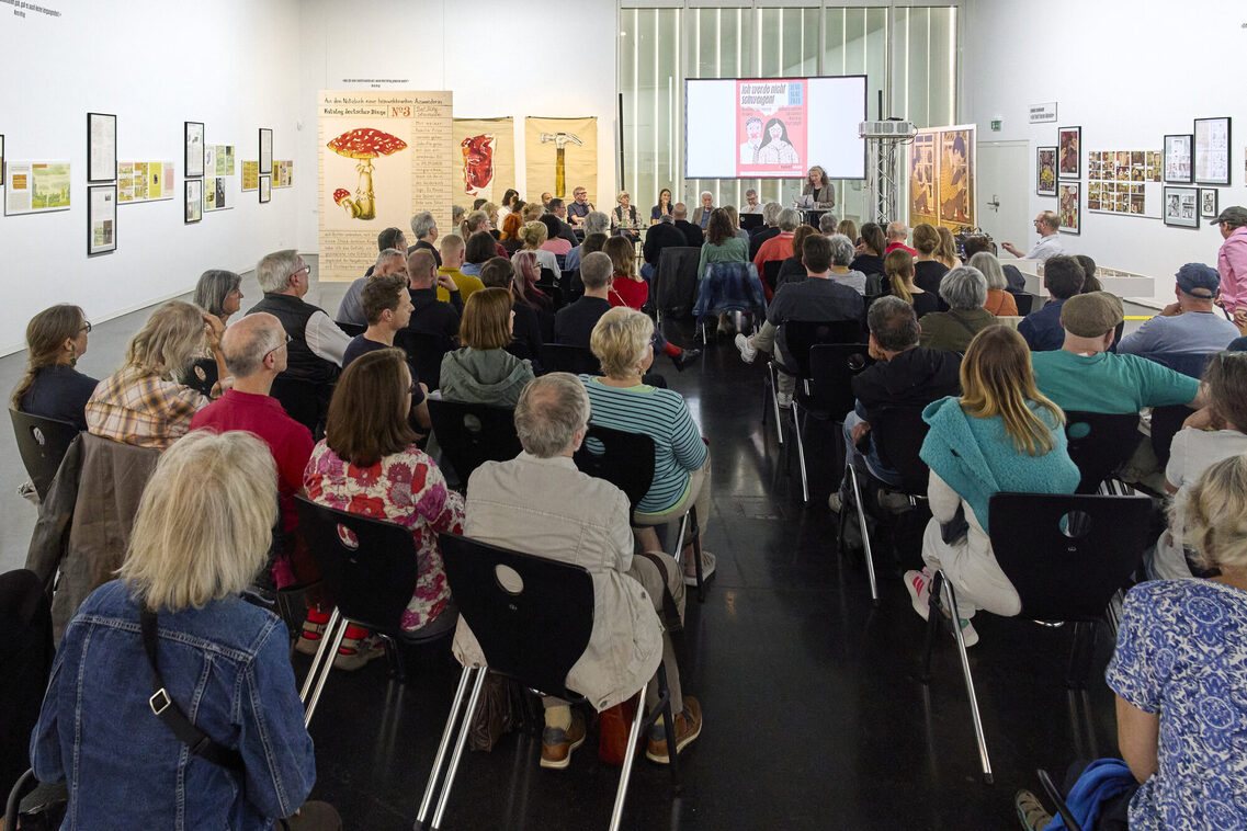 Eröffnung der Ausstellung "Ich werde nicht schweigen! Gezeichnete Erinnerung im Comic" im Kunsthaus