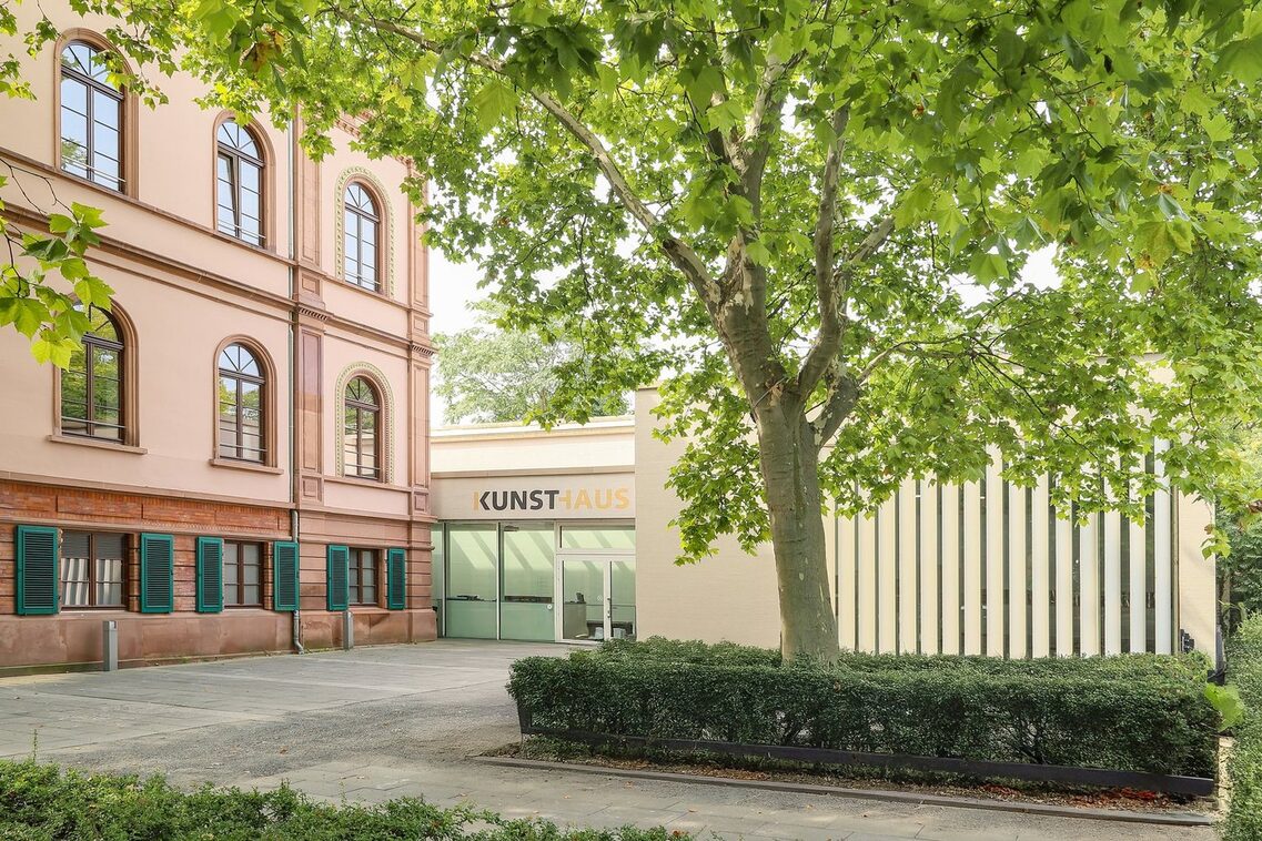 Blick auf deas Kunsthaus