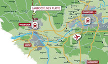 Directions to Jagdschloss Platte
