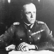 Colonal General Ludwig Beck. Photographer unknown. Taken ca. 1942.
