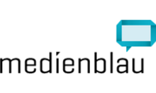 Logo medienblau gGMBH