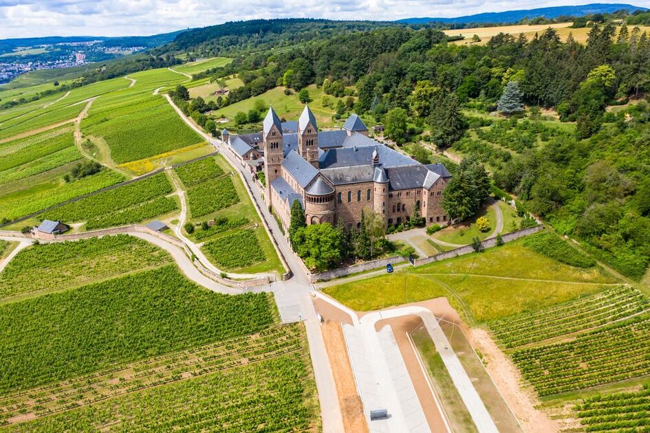abbey, St. Hildegard's abbey, Benedictine women, diocese, Germany, Eibingen, Hessen, Limburg, Rüdesheim,