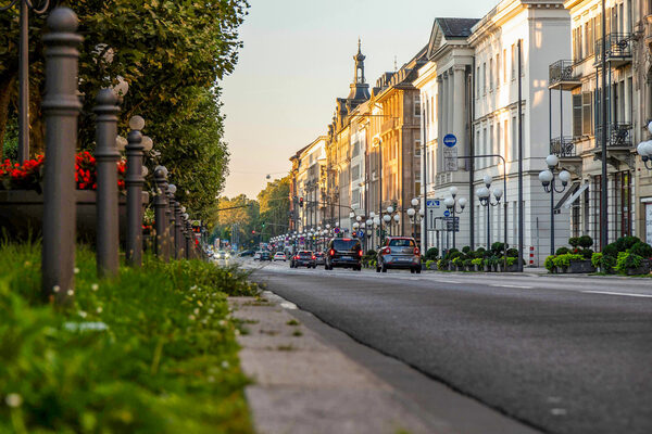 Blick auf die Wilhelmstraße