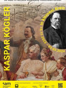 Plakat zur Ausstellung Kaspar Kögler