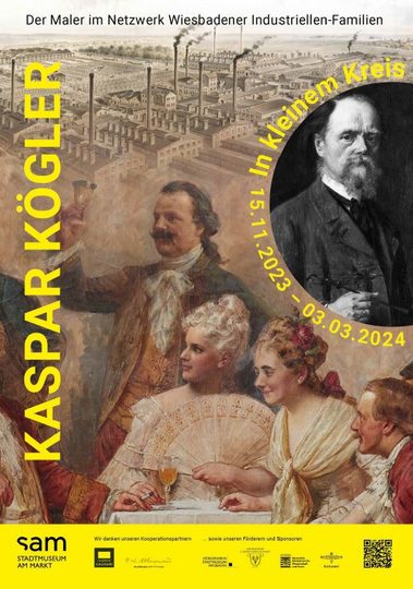 Plakat zur Ausstellung Kaspar Kögler