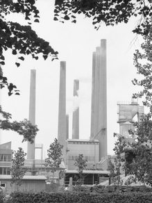 Schornsteine der Firma Dyckerhoff, 1968