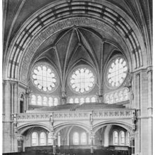 Innenraum der Ringkirche, ca. 1895