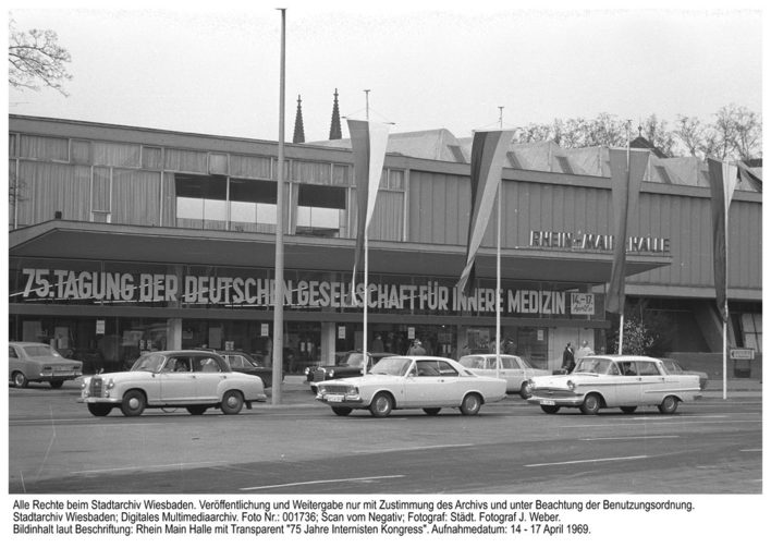 75. Tagung der DGIM in den Rhein-Main-Hallen, 1969