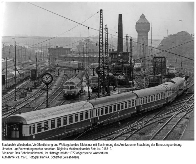 Bahnbetriebswerk, ca. 1970