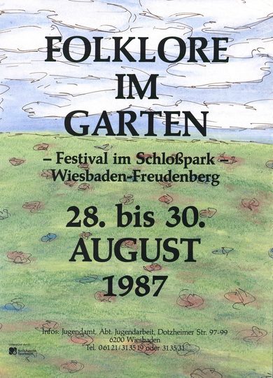 Folklore im Garten, 1987