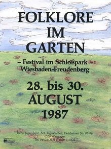 Folklore im Garten, 1987